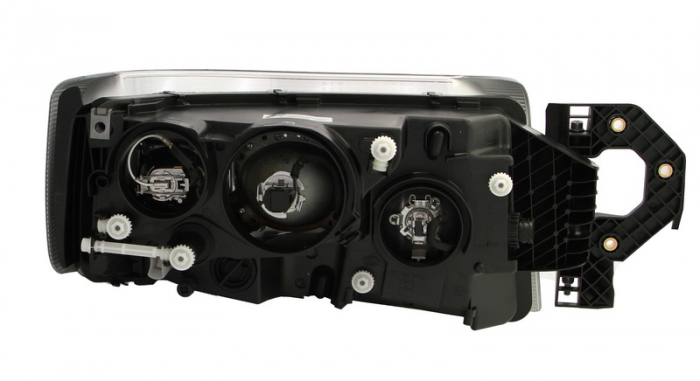 Far stanga (H1/H3/H7, manual cu halogen de ceata, insertii crom, Semnalizator transparent) RENAULT RVI PREMIUM 2 dupa 2005 [2]