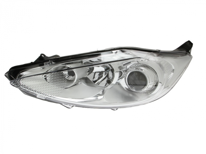 Far Stanga (H1 H7, electric, cu motor, culoare insert: cromat, culoare semnalizator: transparent) potrivit FORD FIESTA V, FIESTA VI