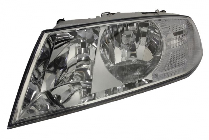 Far Stanga (H1 H7, electric, cu motor, culoare interior: cromat) potrivit SKODA OCTAVIA II