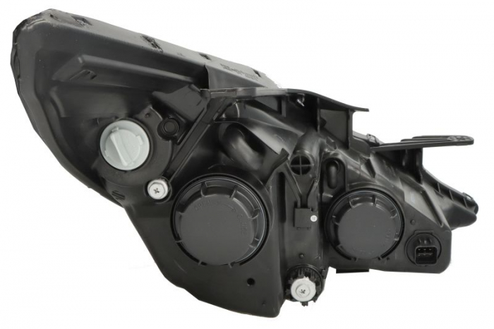 Far Stanga (H1/H7, electric, fara motoras, culoare insert: cromat, culoare semnalizator: alb) potrivit HYUNDAI SONATA VI [2]