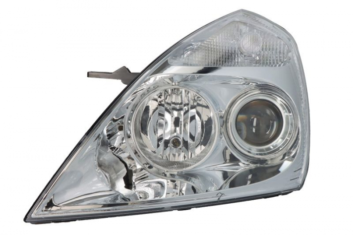 Far Stanga (H1 H7, electric, fara motoras, culoare insert: cromat, culoare semnalizator: transparent) potrivit KIA CARNIVAL III
