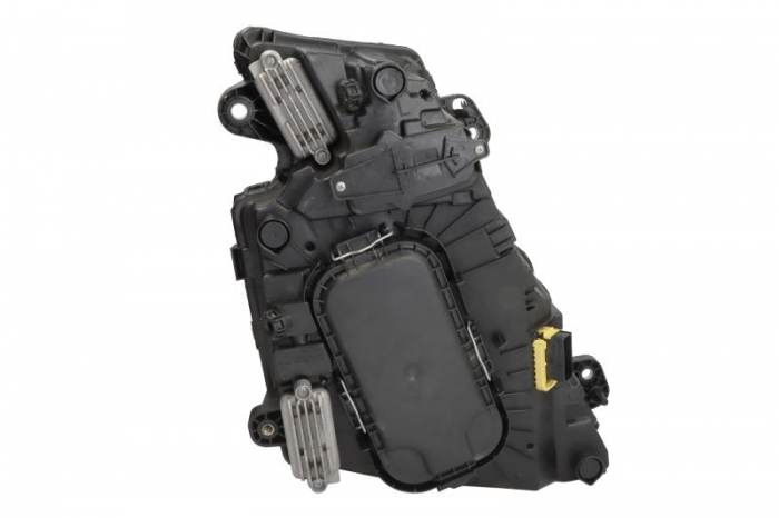 Far stanga (H1/H7/LED, electric, cu motor, cu lumina de zi, culoare insert: crom platinat, culoare indicator: alb) potrivit VOLVO FH III, FH16 III 02.20- [2]