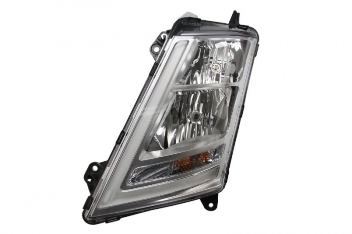 Far stanga (H1 H7 LED PY21W, electric, culoare insert: argintiu) potrivit VOLVO FH II, FH16 II 01.12-