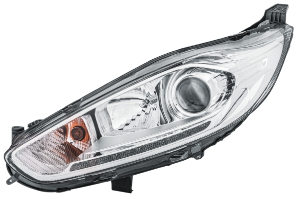 Far Stanga (H1 H7 PY21W, electric, cu motor, halogen) potrivit FORD FIESTA VI 01.13-