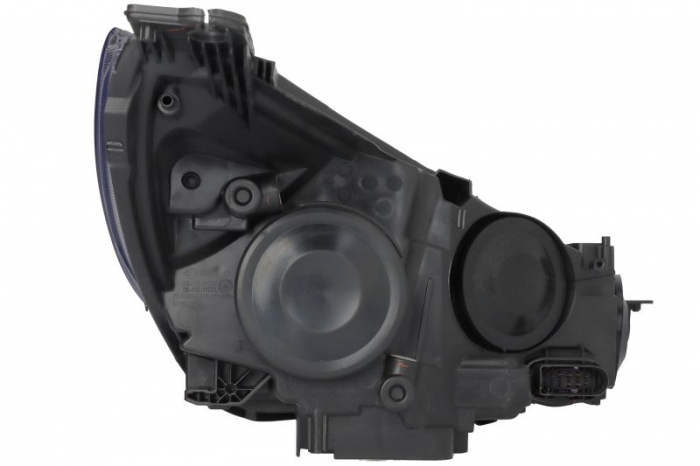 Far Stanga potrivit FORD FOCUS III (H1/H7/PY21W/W5W, electric, cu motor, culoare insert: negru) [2]