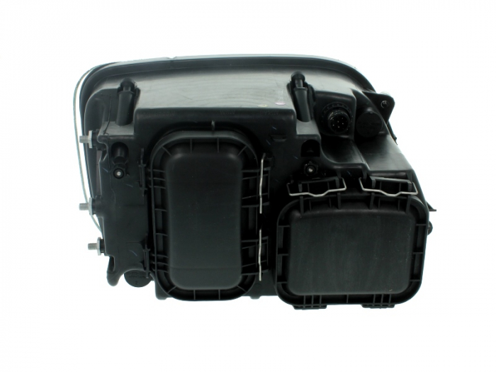 Far stanga (H1/H7/PY21W/W5W, reglaj electric fara motor, argintiu, Semnalizator galben) MERCEDES ACTROS MP2 / MP3 dupa 2002 [2]