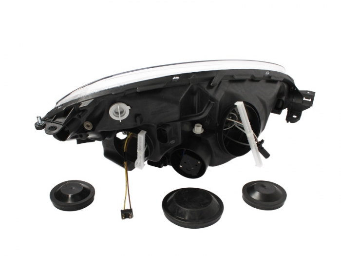 Far stanga (H1/H7, reglaj electric, cu motoras, fundal cromat) CITROEN C4 PICASSO 2006-2010 [2]