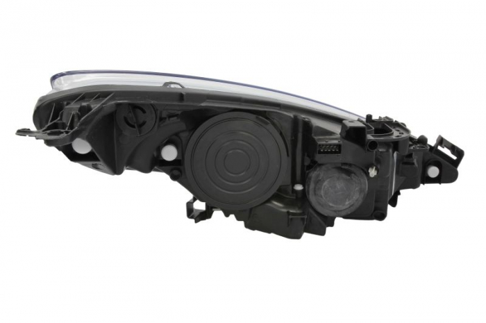 Far stanga (H1/H7, reglaj electric, cu motoras, fundal cromat) PEUGEOT 207, 207 CC, 207 SW [2]