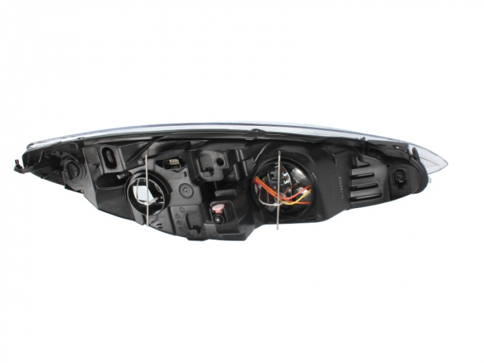 Far stanga (H1/H7, reglaj electric, cu motoras, fundal cromat) PEUGEOT 308 2007-2011 [2]