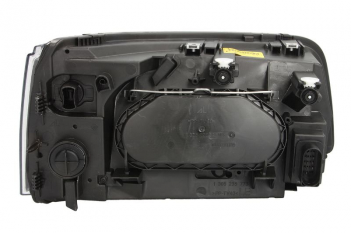 Far stanga (H1/H7, reglaj electric, cu motoras, fundal cromat) VW TRANSPORTER V [2]