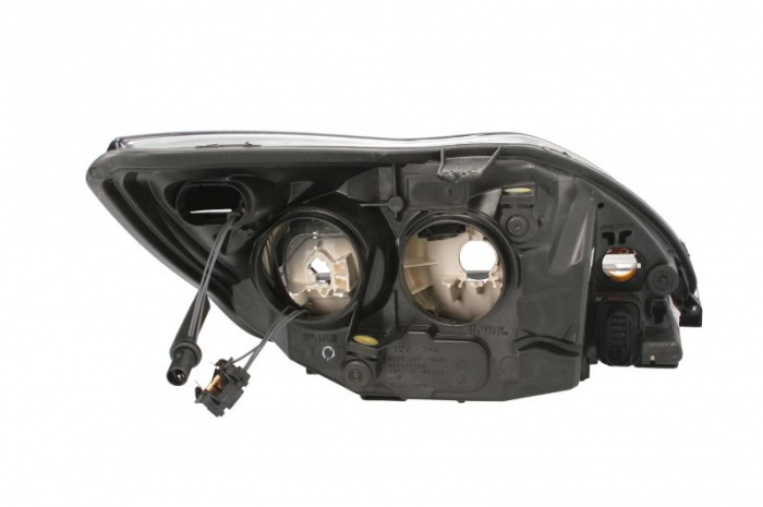 Far stanga (H1/H7, reglaj electric, cu motoras, fundal negru) FORD FOCUS 2008-2012 [2]