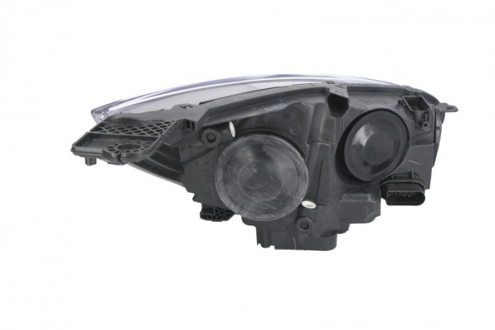 Far stanga (H1/H7, reglaj electric, cu motoras, fundal negru) FORD FOCUS 2014-2018 [2]