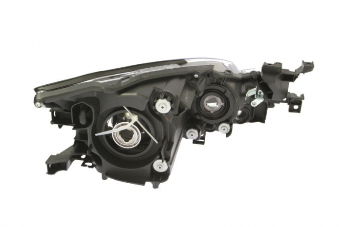 Far stanga (H11/H9, electric, manual, fundal cromat, fundal transparent) MAZDA 6 2007-2013 [2]