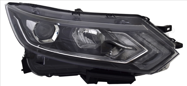 Far Stanga H11/H9/LED, electric, cu motor potrivit NISSAN QASHQAI II J11 2017-2021 [2]