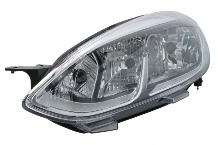 Far stanga (H15 H7, electric, cu motor) potrivit FORD FIESTA VII 05.17-11.21