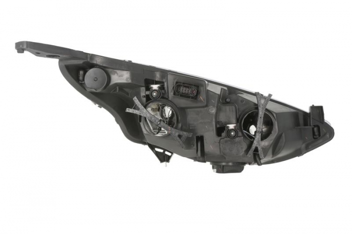 Far stanga H15/H7, electric, cu motoras, fara becuri, fundal alb, semnalizator transparent FORD B-MAX intre 2012-2017 [2]