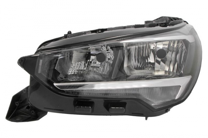 Far stanga (H15 H7 PWY24W, cu motor) potrivit OPEL CORSA F 05.19-
