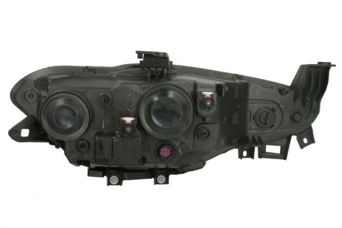 Far Stanga potrivit FIAT TIPO 356 2015-2020 (H15/H7/PY21W, electric, cu motor, culoare insert: negru) [2]