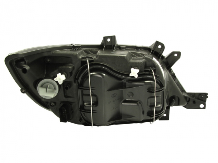 Far stanga (H3/H7, reglaj electric, cu motoras, fundal portocaliu) MERCEDES SPRINTER 2003-2006 [2]