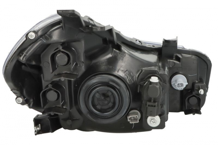 Far Stanga potrivit FIAT SEDICI; SUZUKI SX4 (H4, electric, cu motor, culoare insert: cromat, culoare semnalizator: transparent) [2]