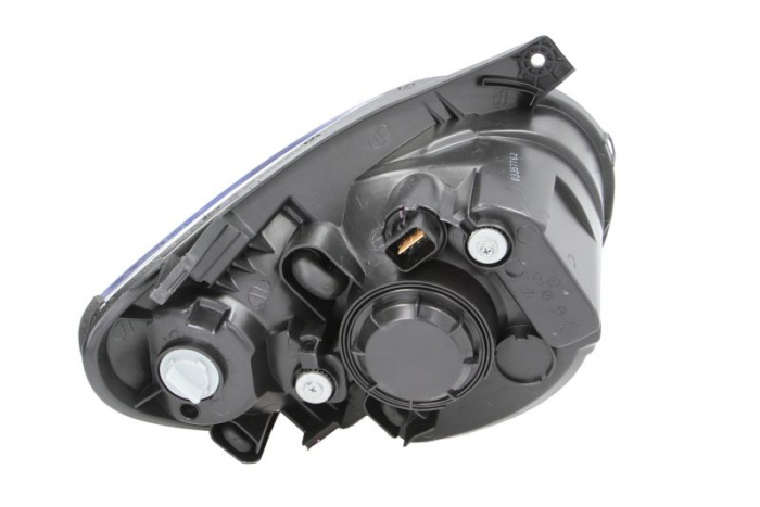 Far Stanga potrivit KIA PICANTO I (H4, electric, cu motor, culoare insert: cromat, culoare semnalizator: transparent) [2]