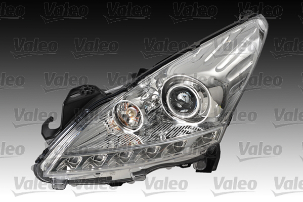 Far Stanga H4, electric, cu motor, halogen, semnalizator transparent potrivit PEUGEOT 107 -04.14