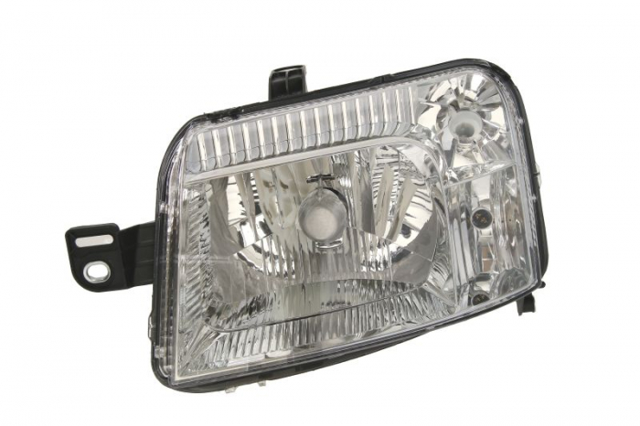 Far stanga (H4, electric, cu motoras, 14 pini) FIAT PANDA 2003-2012