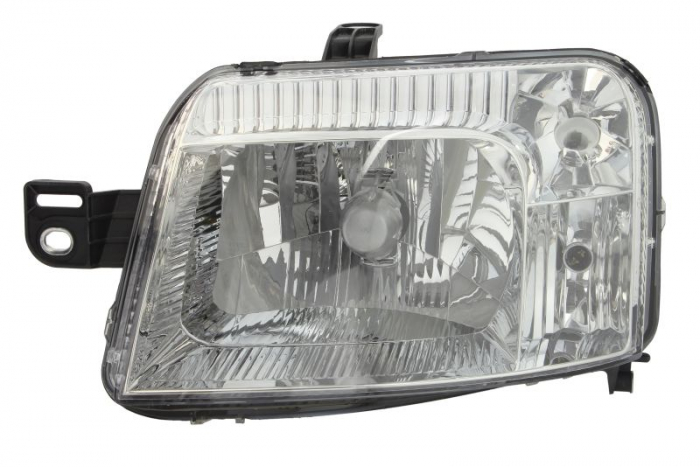 Far stanga (H4, electric, cu motoras, 8 pini) FIAT PANDA 2003-2012