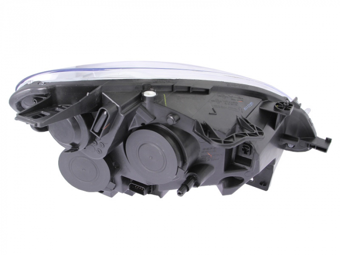 Far stanga (H4, electric, cu motoras, fundal cromat) PEUGEOT PARTNER 2012-2015 [2]