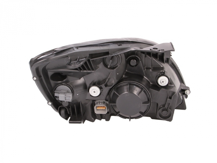 Far stanga (H4, electric, cu motoras, fundal galben) KIA RIO 2005-2011 [2]