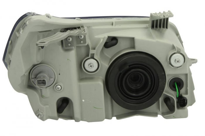 Far stanga (H4, electric, cu motoras, fundal negru) CHEVROLET AVEO 2011-2014 [2]