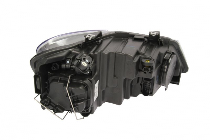 Far stanga (H4, electric, cu motoras, fundal negru) VW POLO [2]