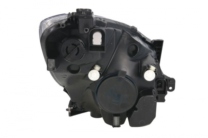 Far stanga H4, electric, cu motoras,interior crom OPEL AGILA  [2]