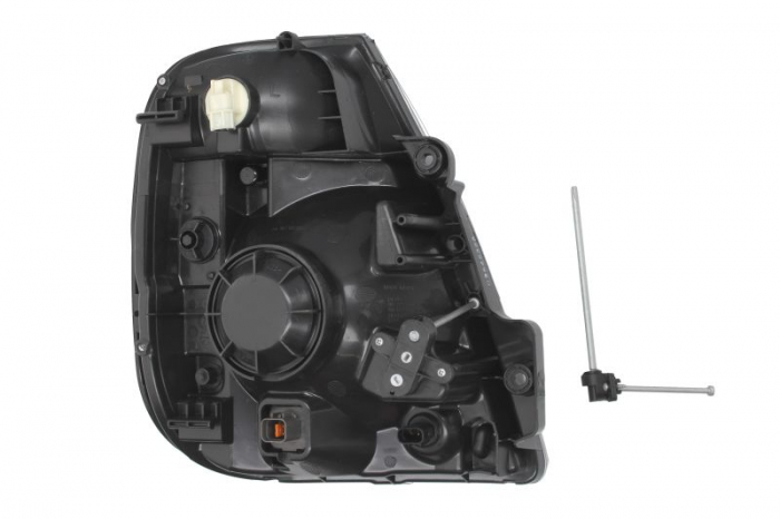 Far Stanga potrivit KIA K2700, K2700 II, K3000, K3600 (H4, electric, fara motoras, culoare insert: argintiu) [2]