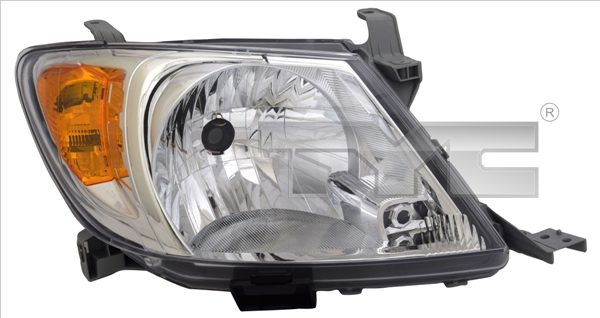 Far Stanga H4, electric, fara motoras, culoare semnalizator: portocaliu potrivit TOYOTA HILUX VII 2004-2008 [2]