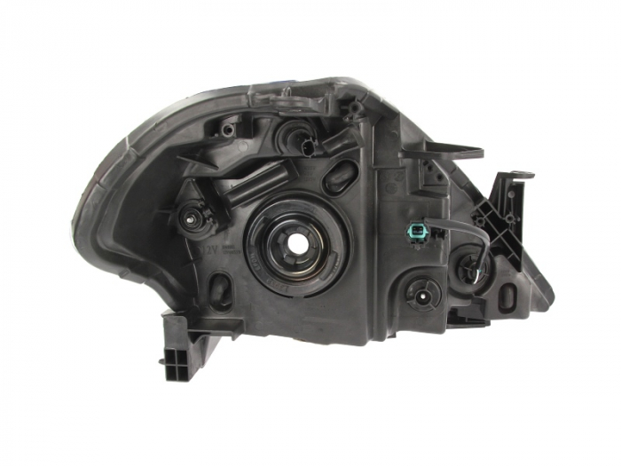 Far stanga H4, electric, interior argintiu, semnalizator culoare argintiu NISSAN TIIDA intre 2007-2012 [2]