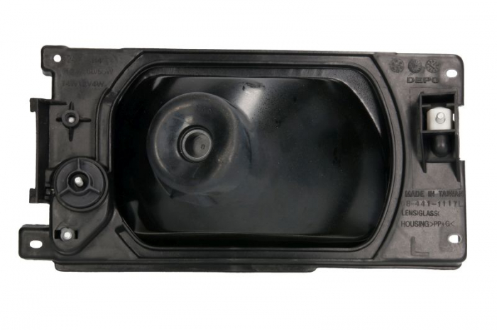 Far stanga H4, electric, interior argintiu VW POLO II 86C 2F intre 1990-1994 [2]