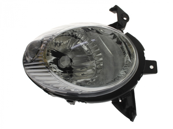 Far stanga H4, electric,interior crom, semnalizator transparent NISSAN MICRA III K12 intre 2003-2010 [1]