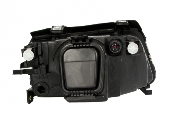 Far stanga (H4, electric, manual, fundal argintiu) AUDI A4 1994-1998 [2]