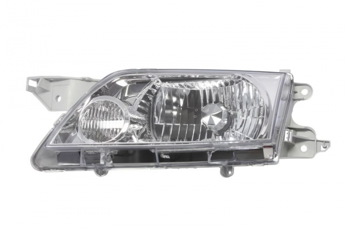 Far stanga (H4, fundal argintiu, fundal transparent) MAZDA PREMACY 1999-2005 [2]