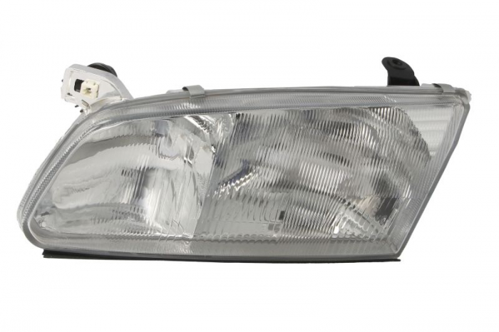 Far Stanga (H4 HB3, manual, fara motoras, culoare insert: cromat) potrivit TOYOTA CAMRY -01.98