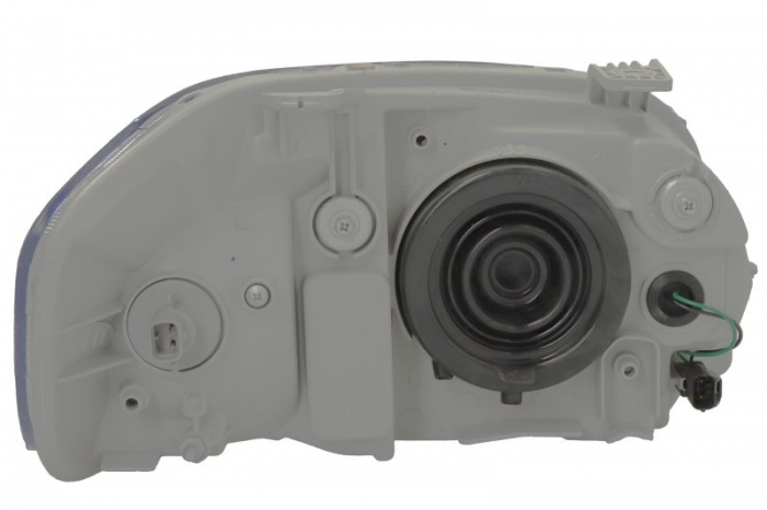 Far Stanga (H4, manual, fara motoras, culoare insert: cromat, culoare semnalizator: transparent) potrivit CHEVROLET AVEO / KALOS -05.11 [2]