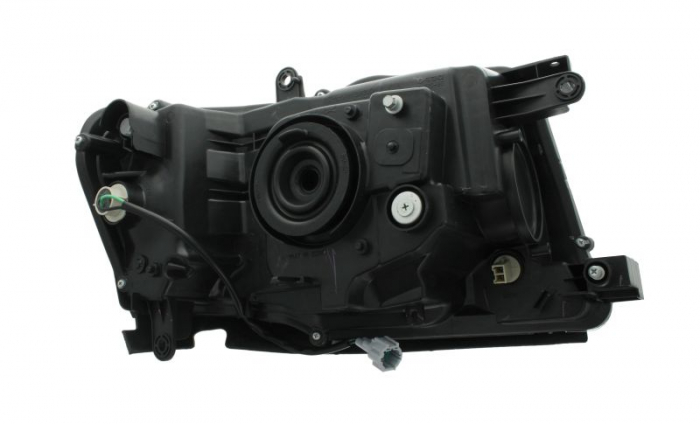 Far stanga (H4, manual, fundal argintiu, fundal transparent) NISSAN PATROL 1997-2003 [2]