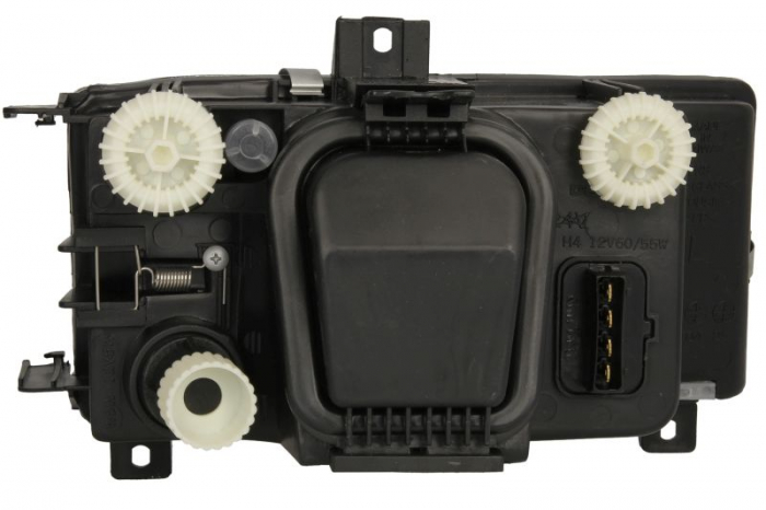 Far stanga (H4, manual, fundal argintiu) SEAT CORDOBA, IBIZA, INCA 1993-2003 [2]