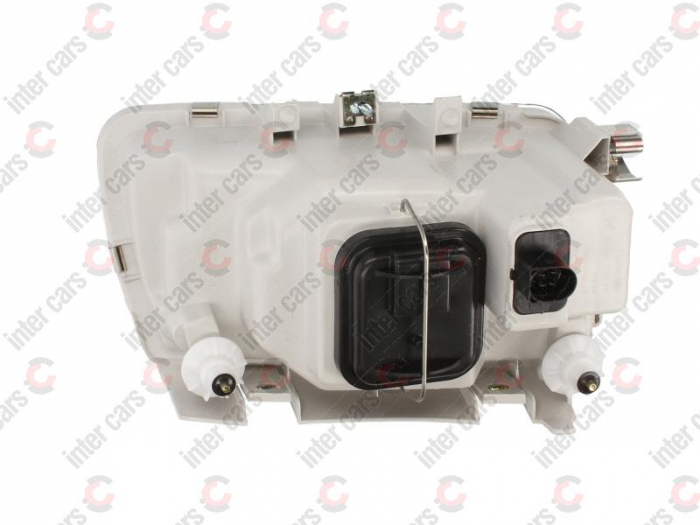 Far stanga (H4, manual, fundal argintiu) VW POLO 1994-1999 [2]