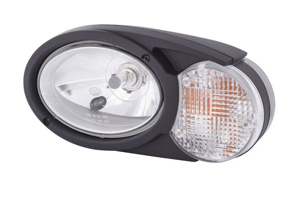 Far stanga (H4 P21W PY21W T4W, culoare insert: negru, culoare indicator: gri transparent) potrivit FENDT 922 VARIO, 924 VARIO, 930 VARIO
