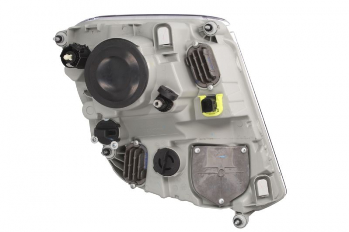 Far stanga (H4/PY21W, reglaj electric, lumini pozitii LED, fara motor, alb, Semnalizator transparent) VOLVO FL III dupa 2013 [2]