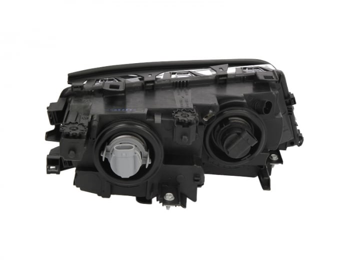 Far Stanga (H7, electric, cu motor, culoare interior: negru, culoare semnalizator: negru) potrivit BMW 3 (E46) 01.99-12.01