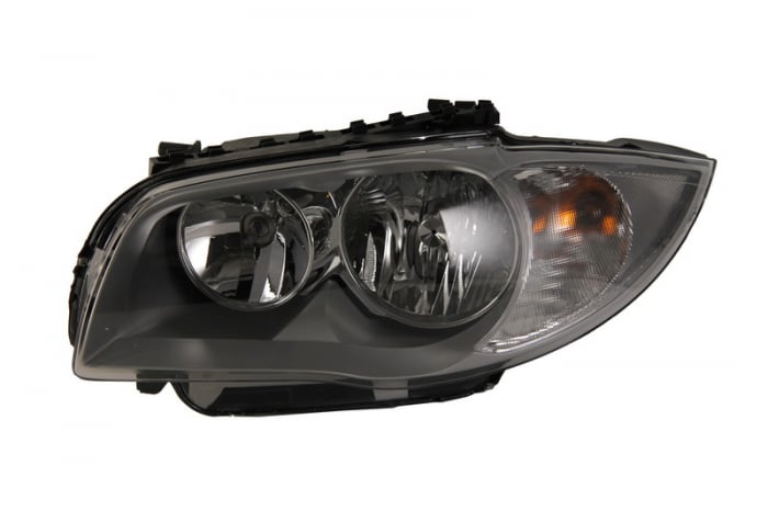 Far Stanga (H7, electric, cu motor, halogen, culoare semnalizator: transparent) potrivit BMW 1 (E87)