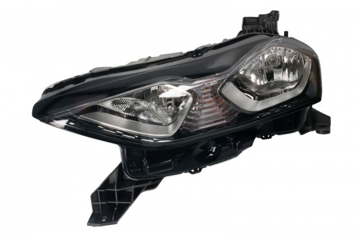 Far stanga (h7, electric, cu motor, halogen) potrivit citroen ds ds 3